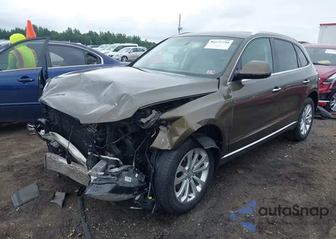 2015 Audi Q5 2.0T Premium from USA, damaged, VIN WA1CFAFP2FA089380